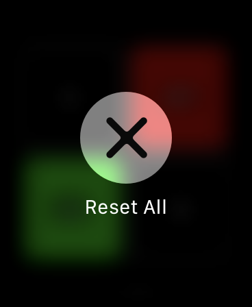 Watch Buttons Menu