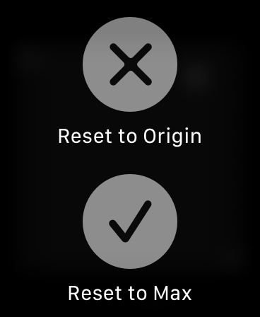 Watch XY Menu