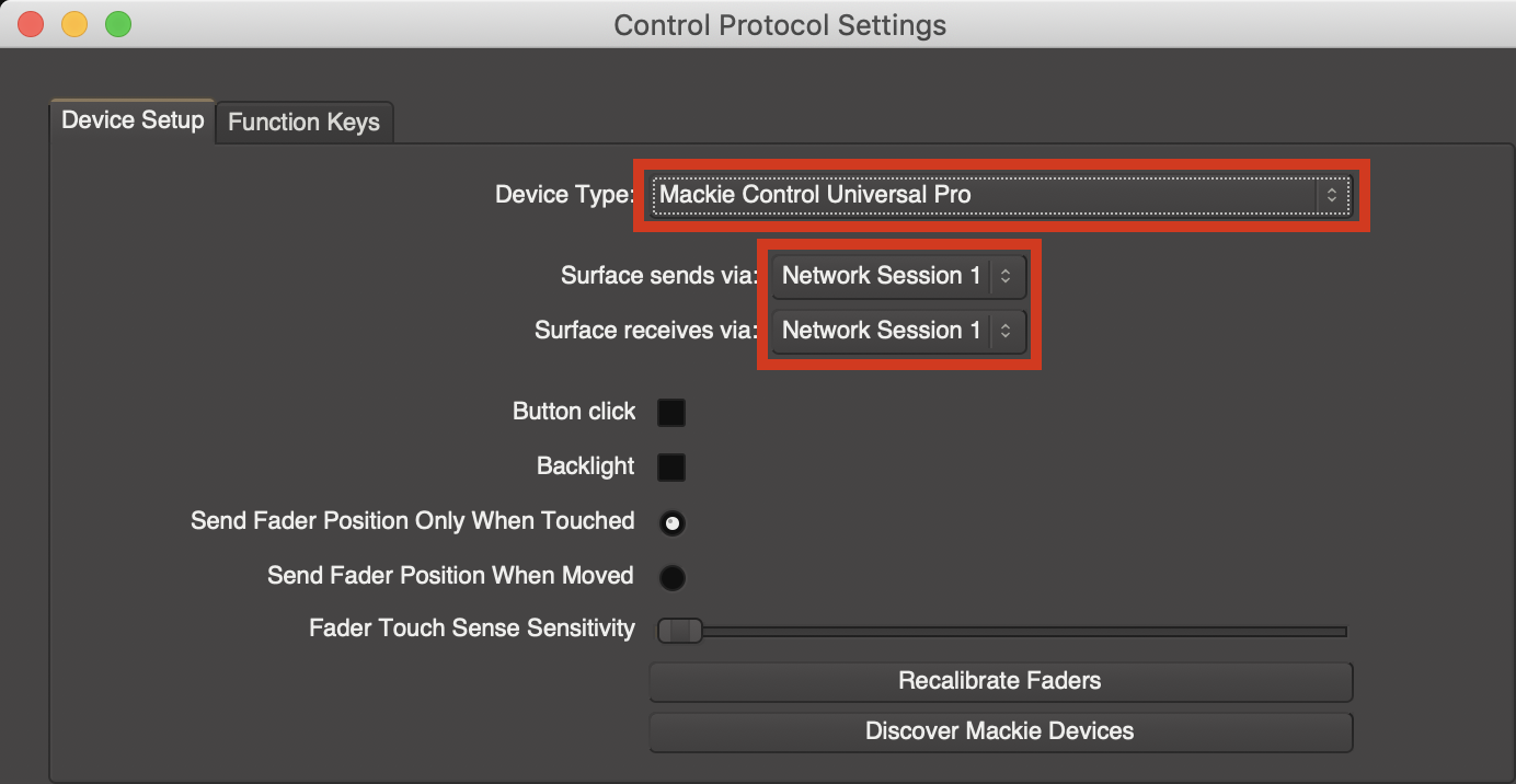 Mixbus MCU Config 2
