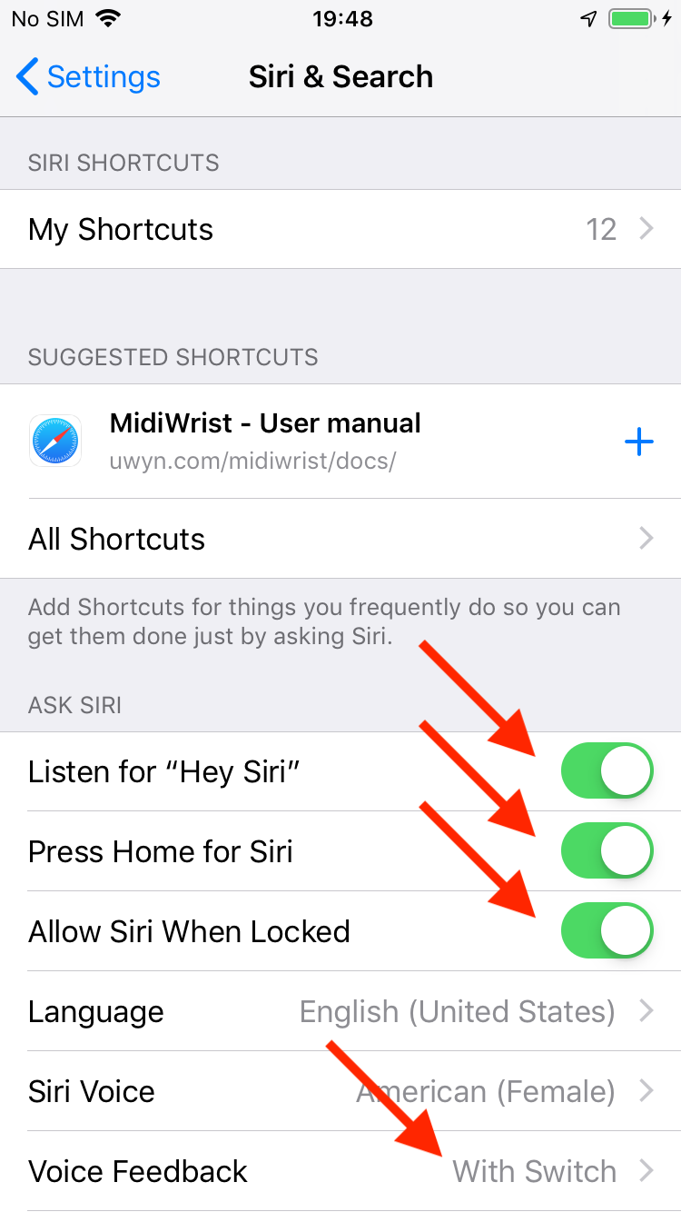 Phone Config Siri