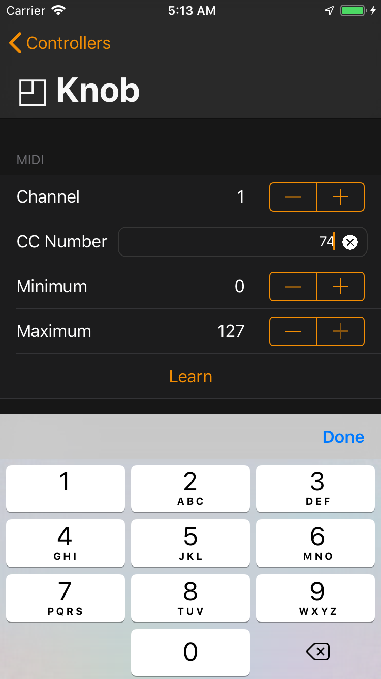 Knobs Config 2