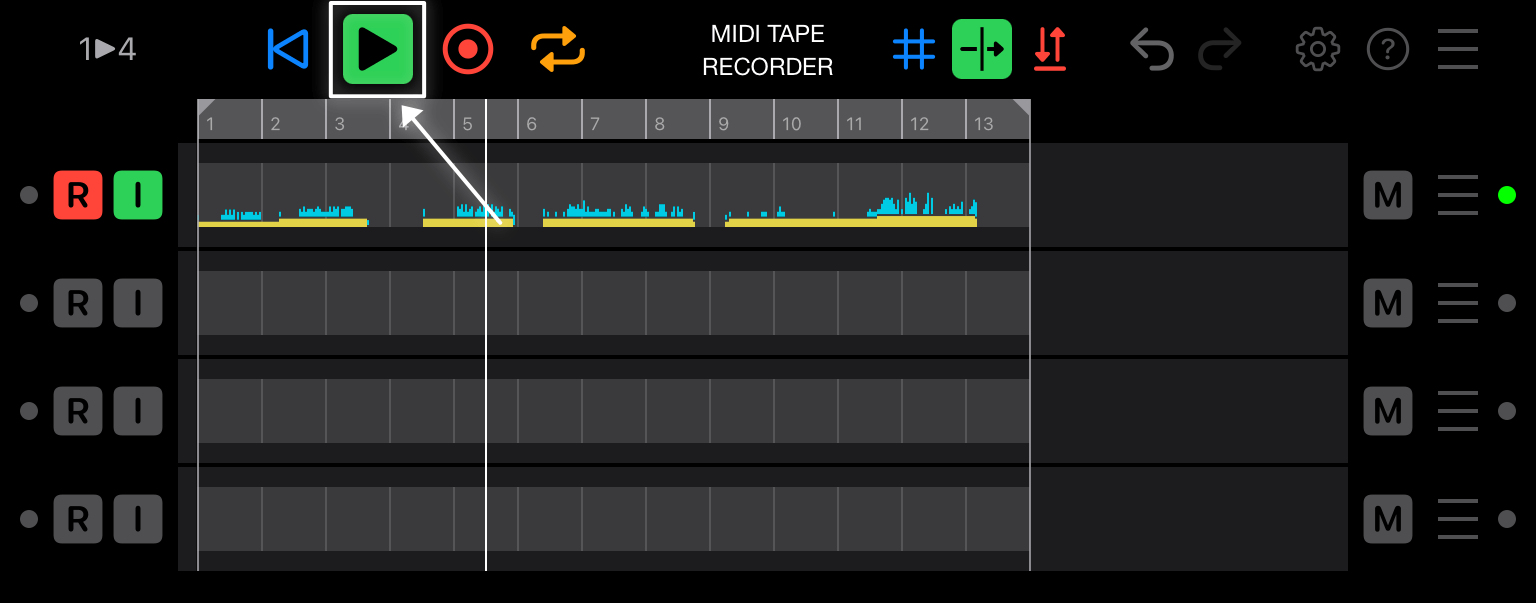 Playback After Recording